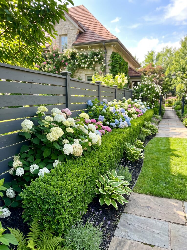Hydrangea And Boxwood Mix