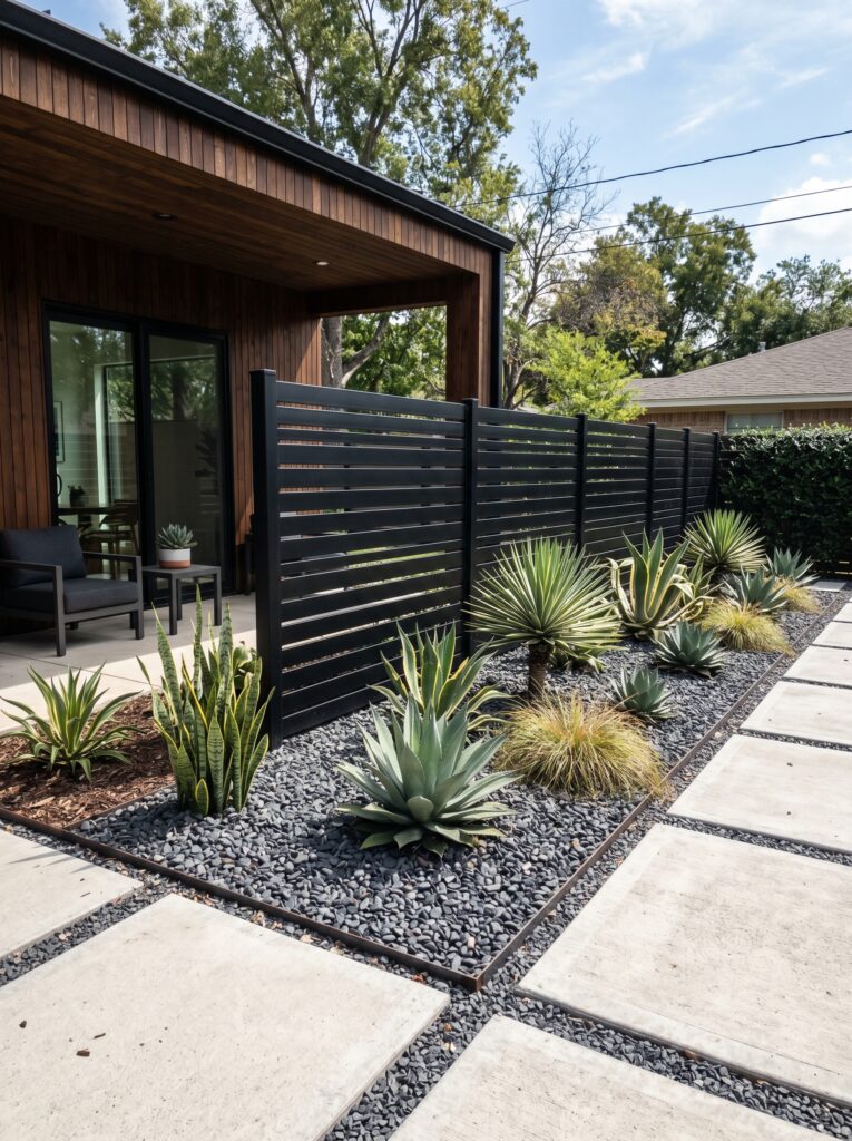 Modern Gravel Garden