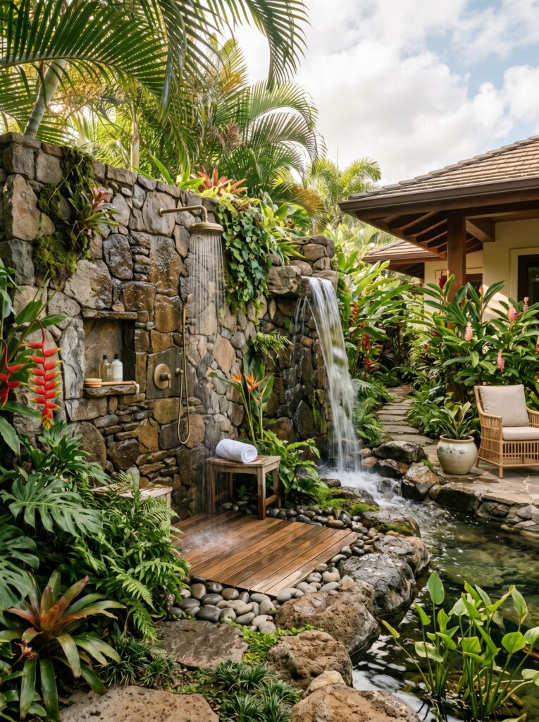 Stone Wall Waterfall
