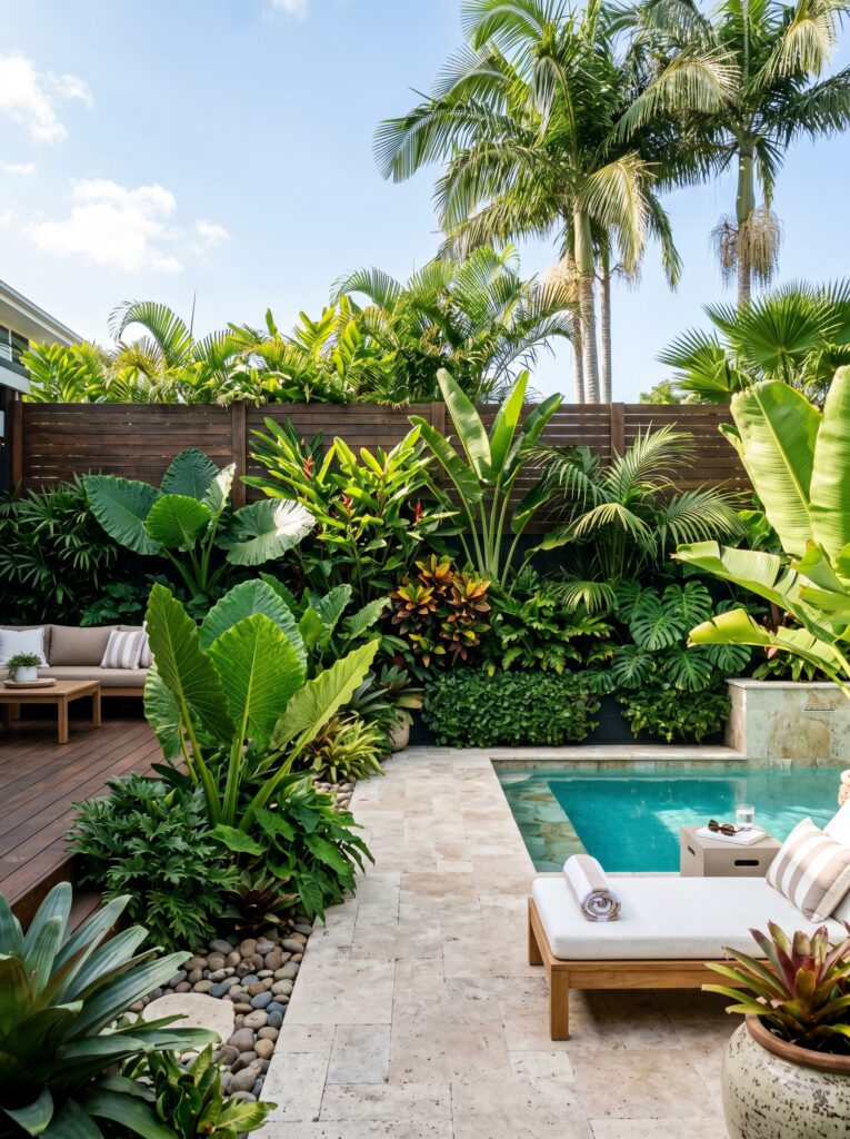 Tropical Plant Layering